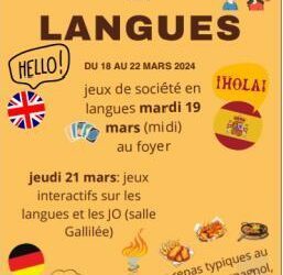 Semaine des langues